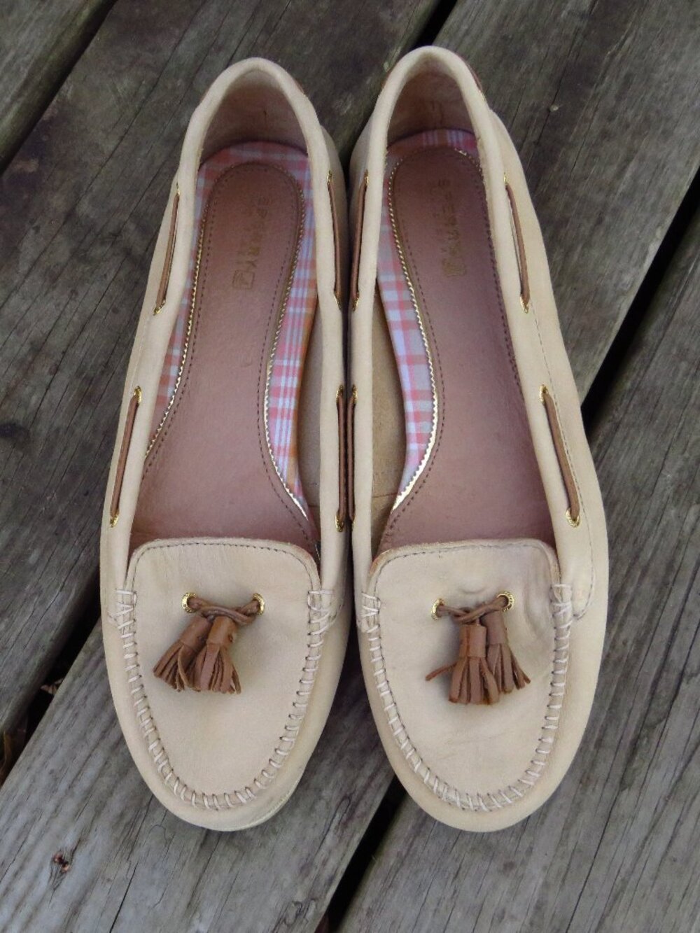 Sperry Top Sider Womans Deck Shoes Leather 12M